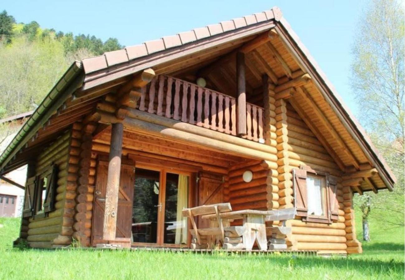 L'Oursblanc Chalet En Rondins Ла-Бресс Экстерьер фото