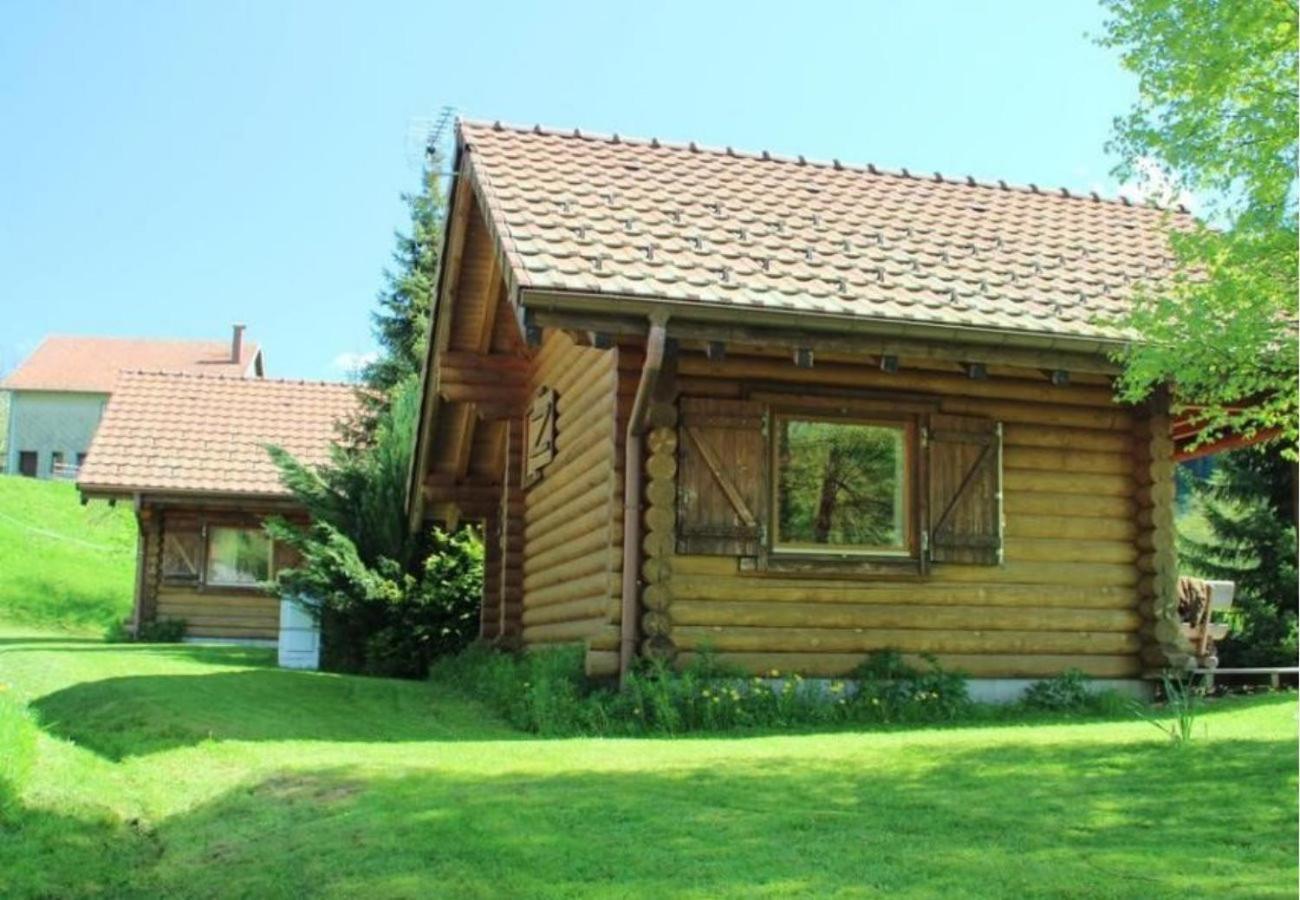 L'Oursblanc Chalet En Rondins Ла-Бресс Экстерьер фото