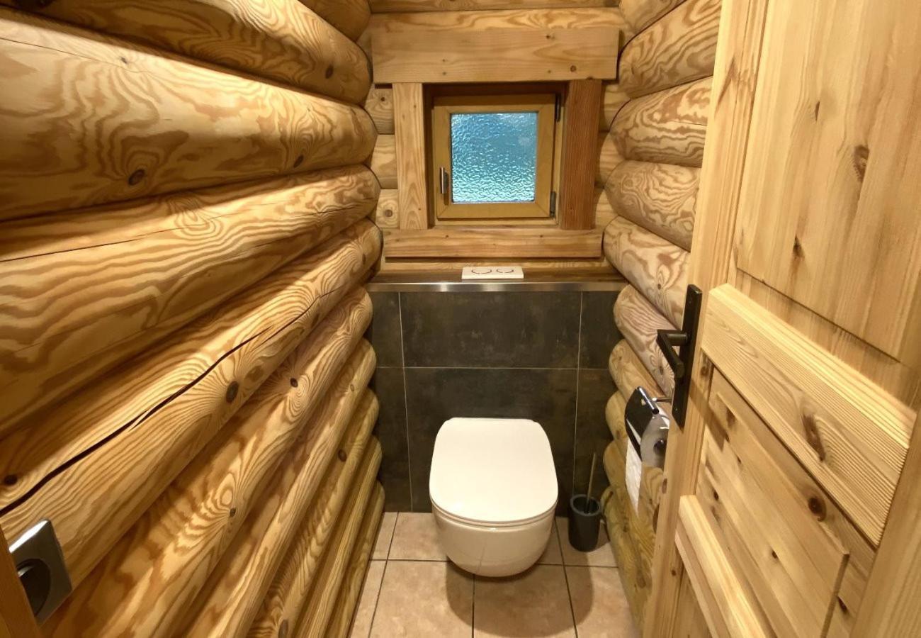 L'Oursblanc Chalet En Rondins Ла-Бресс Экстерьер фото