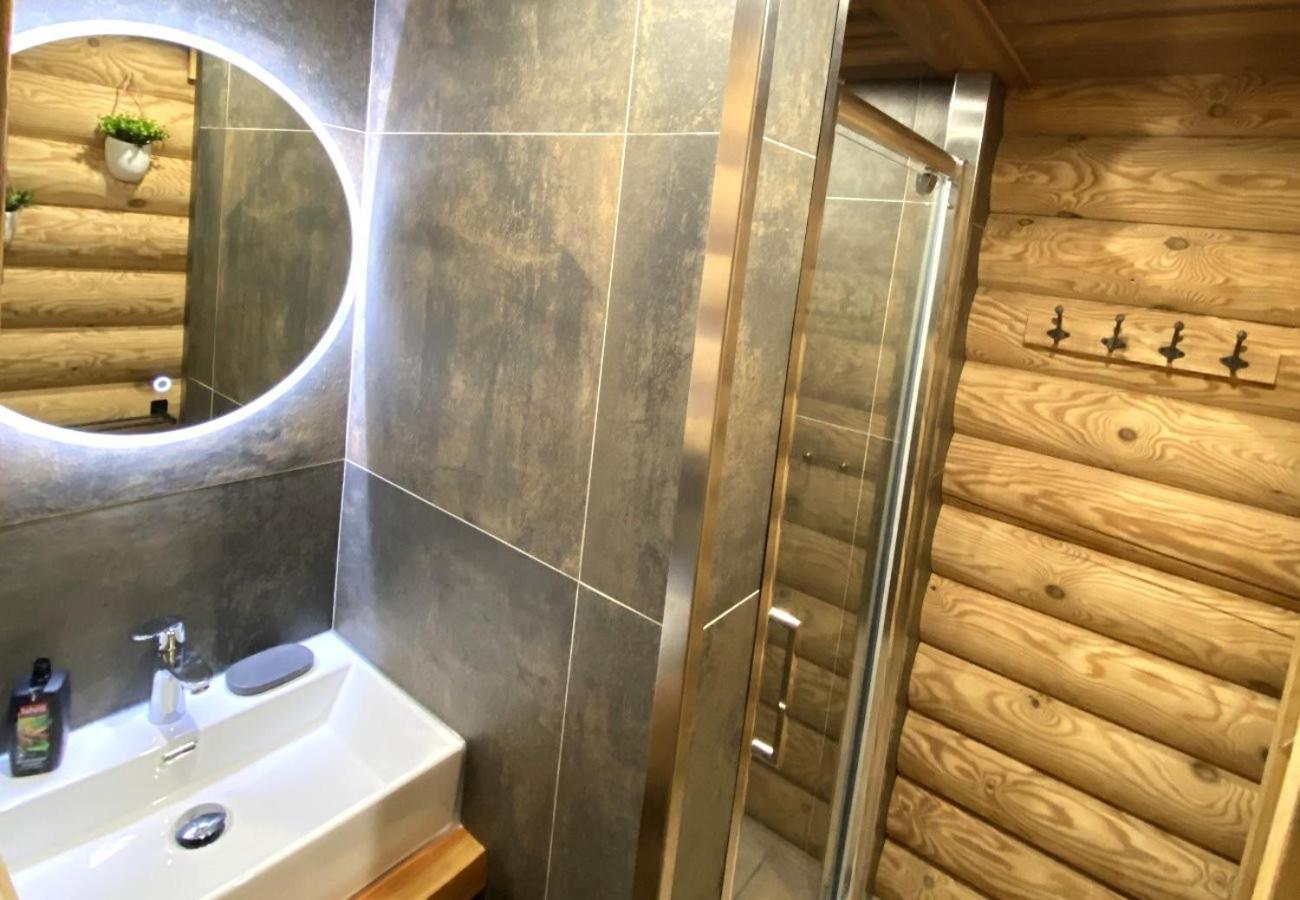 L'Oursblanc Chalet En Rondins Ла-Бресс Экстерьер фото