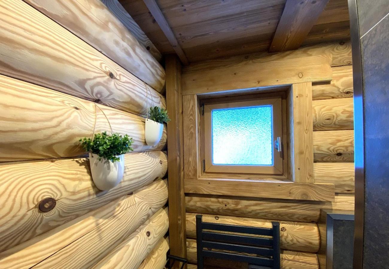 L'Oursblanc Chalet En Rondins Ла-Бресс Экстерьер фото