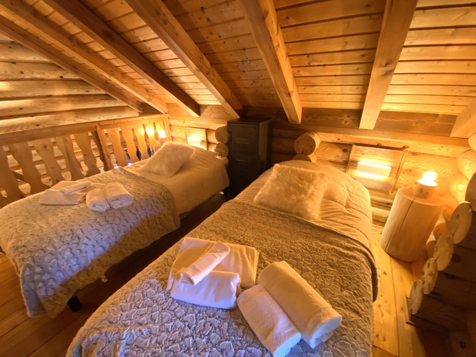 L'Oursblanc Chalet En Rondins Ла-Бресс Экстерьер фото